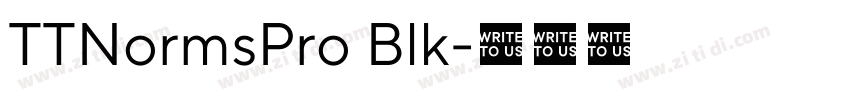 TTNormsPro Blk字体转换 TTNormsPro Blk字体转换